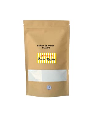 HARINA DE ARROZ SIN GLUTEN - 500 gr DOYPACK - Santa Regina