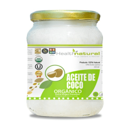 ACEITE DE COCO EXTRA VIRGEN - 250ml  - Health Natural