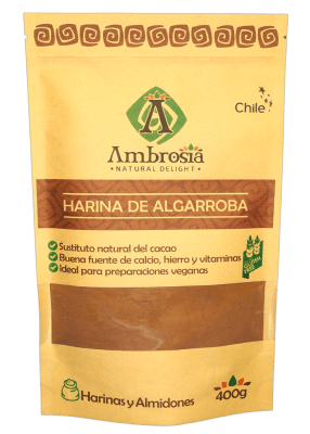 HARINA DE ALGARROBA - 400g - Ambrosía