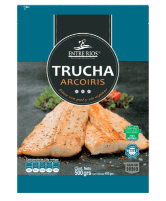 TRUCHA ARCOIRIS congelada - 500 g