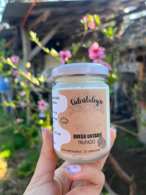 QUESO UNTABLE TRUFADO - 150g - Cabritalegre