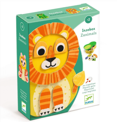 Juego de madera magnético - ZANIMALS - 32 PIEZAS - Djeco