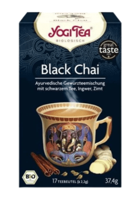 TÉ ORGÁNICO YOGI TEA - BLACK CHAI x 17 Bolsitas