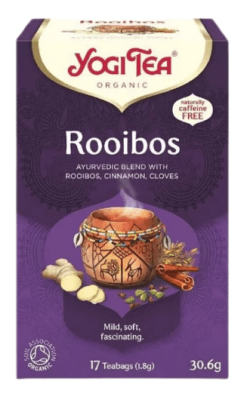 TÉ ORGÁNICO YOGI TEA - ROOIBOS x 17 Bolsitas
