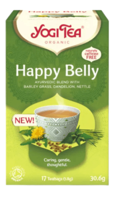TÉ ORGÁNICO YOGI TEA - HAPPY BELLY x 17 Bolsitas