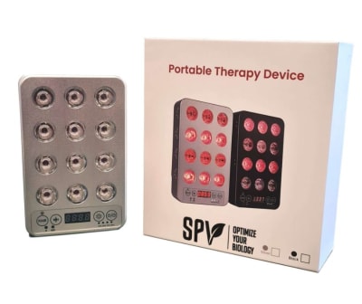 PANEL DE LUZ ROJA de TERAPIA chico +NIR PORTABLE - MITOLIGHT MOBILE PRO – SPV