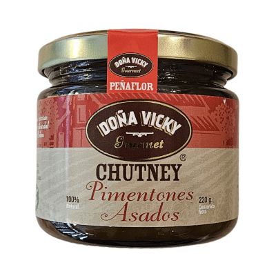CHUTNEY de PIMENTONES ASADOS - 220g - Doña Vicky