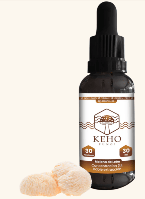 TINTURA de MELENA de LEÓN - 30mL (Lion's Mane)