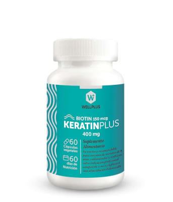 KERATIN PLUS BIOTIN - 60 CÁPSULAS