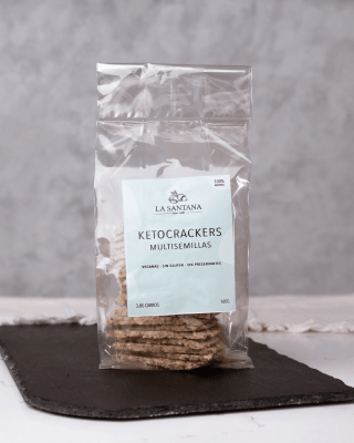 KETOCRACKERS - MULTISEMILLAS - 160GR