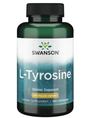 L-TYROSINE 500 mg -  100 cápsulas - Swanson
