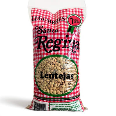 LENTEJAS libres de químicos - 1Kg - Santa Regina