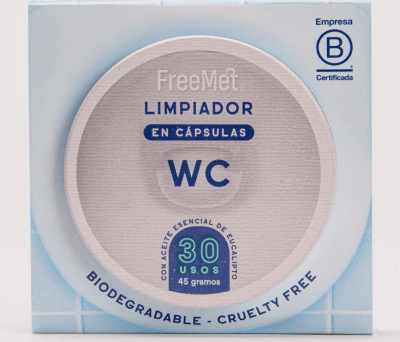 CÁPSULAS LIMPIADORAS de WC – 45g – Freemet
