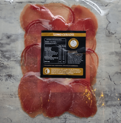 LOMO CURADO - CERDO - 100g  - La Vikinga