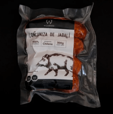 JABALÍ  – LONGANIZA – 300g  – W Carnes