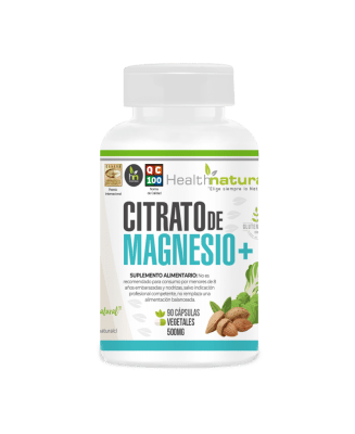 CITRATO de MAGNESIO PLUS - 90 cápsulas - 500mg - Health Natural