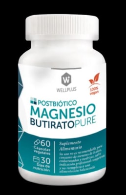 MAGNESIO BUTIRATO PURE - 60 Cápsultas - Wellplus