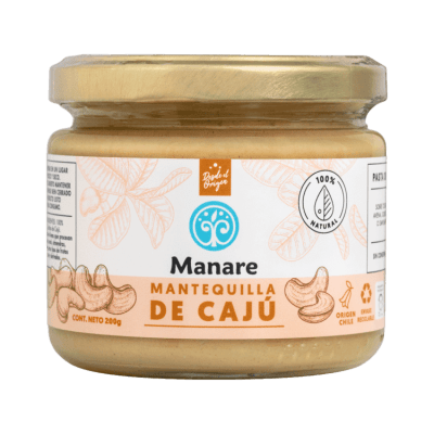 MANTEQUILLA de CAJÚ  - 200g - Manare