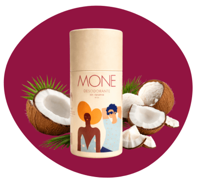 DESODORANTE 100% Natural - SIN AROMA - 57g - Mone