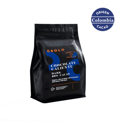 CHOCOLATE CALIENTE BARISTA'S 60% COLOMBIA - 240g – Óbolo