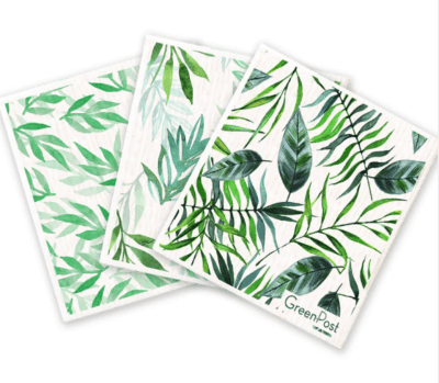 PAÑO ESPONJA - Compostable - 3UU - Greenpost