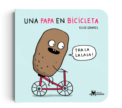 UNA PAPA en BICICLETA