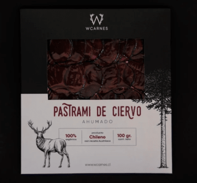 CIERVO – PASTRAMI – 100g  – W Carnes