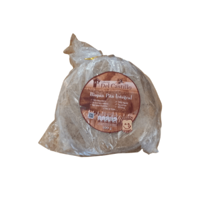 BIOPAN PITA INTEGRAL - MASA MADRE - 400g - Sabores del Castillo