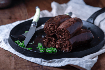 PRIETAS de cerdo - al vacío - 500g - Ancestral Valdivia