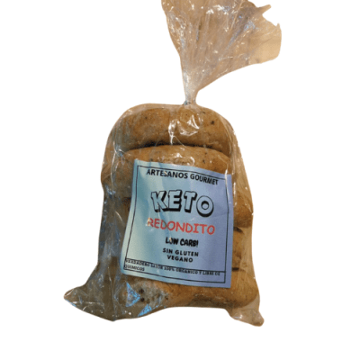 PAN KETO REDONDITO - 5 Un - Artesanos Gourmet