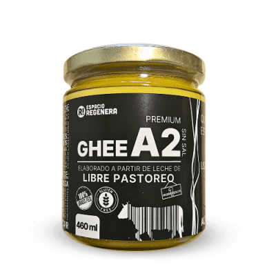 GHEE PREMIUM GRASS-FED A2 - 460ml (mantequilla clarificada)