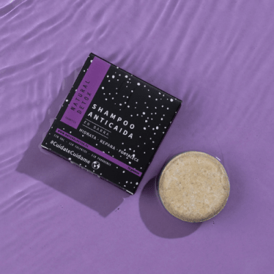 SHAMPOO ANTICAÍDA en BARRA 70g - NATURAL DETOX