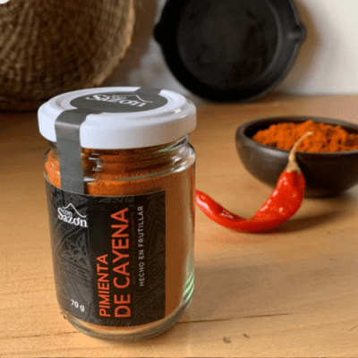 PIMIENTA de CAYENA - 70g - Con Sazón