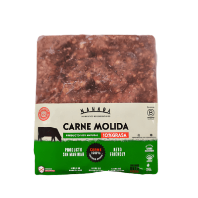 CARNE MOLIDA ANGUS 10% - 500gr - Manada