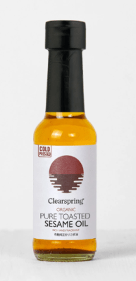 ACEITE de SÉSAMO TOSTADO ORGÁNICO - 150 mL - Clearspring