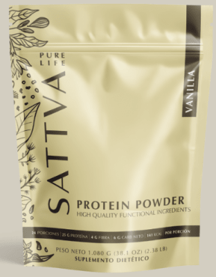 PROTEÍNA VEGETAL - Sabor VAINILLA  - 1080g - Sattva Pure Life