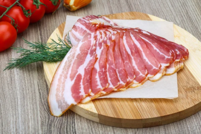 TOCINO de CERDO en láminas de agricultura regenerativa - Paq. 180 a 200 gr Aprox - Tinajacura