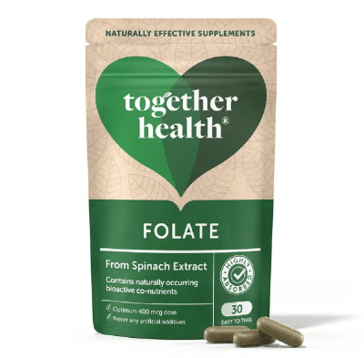FOLATO - 30 capsulas - Together Health