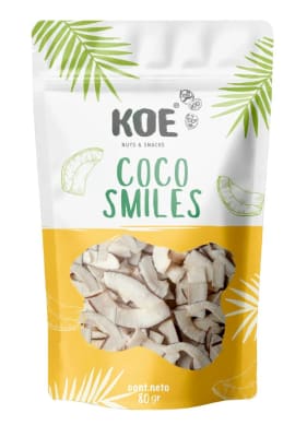 COCO CHIPS con CÁSCARA - 80g - Koe