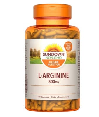 L-ARGININE 500 MG - 90 caps - Sundown