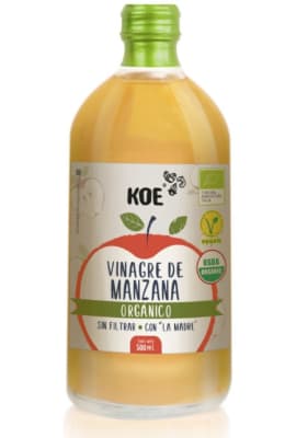 VINAGRE de MANZANA ORGÁNICO - 500ml - Koe