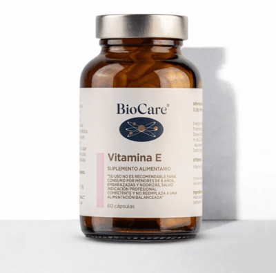 VITAMINA E - 60 Cápsulas - Biocare