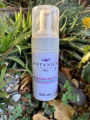 ESPUMA MICELAR LIMPIADORA PARA AFEITAR - 100 ML - Botánica Aurea