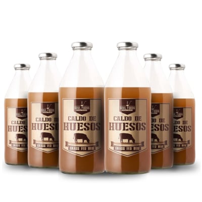 Pack x6 uu. - CALDO de VACUNO - 930 mL - Soul