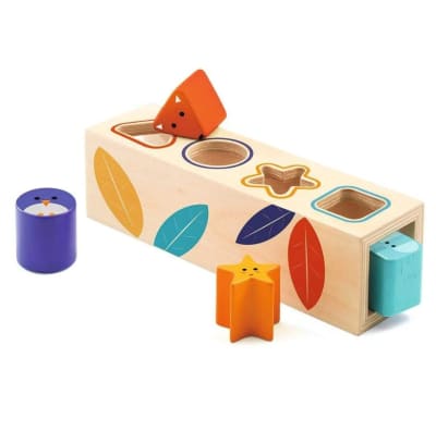 Boita basic figuras encaje madera - DJECO