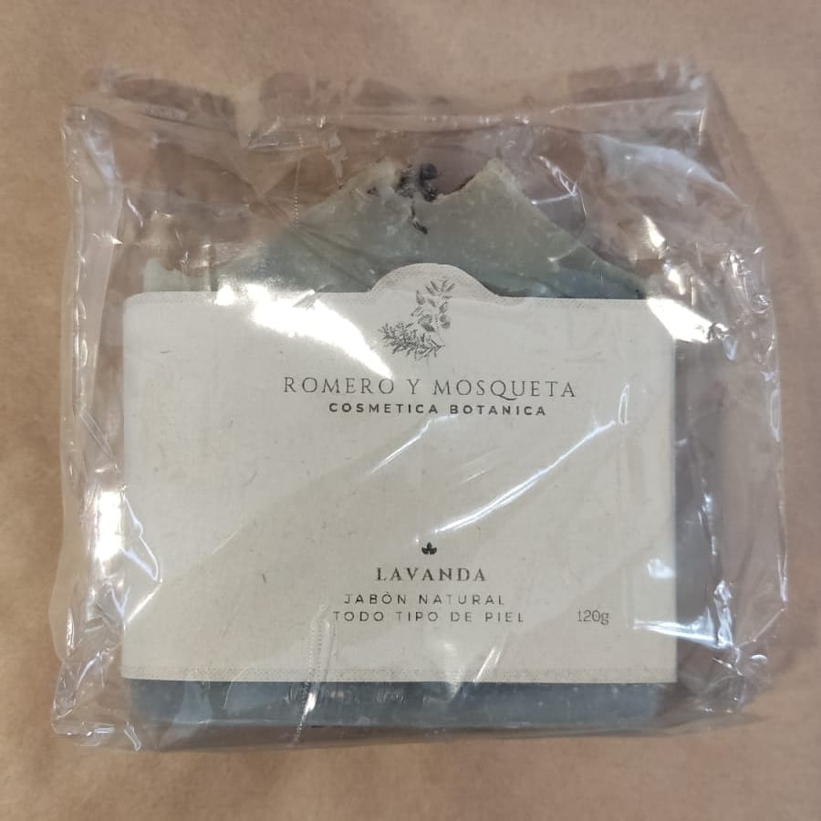 JABÓN LAVANDA 120g - Romero y Mosqueta1