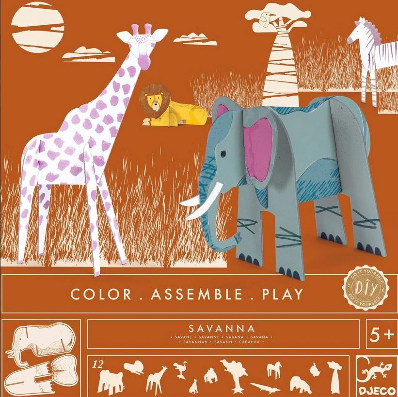 Figuras de Cartón para armar - DJECO1