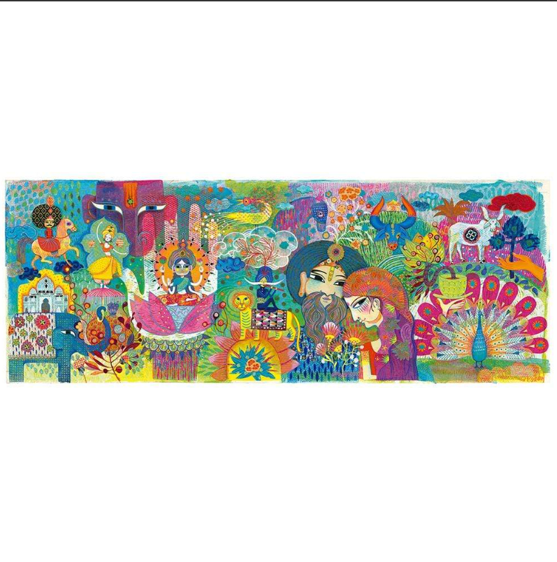 PUZZLE India Mágica - 1000 Piezas - Djeco1
