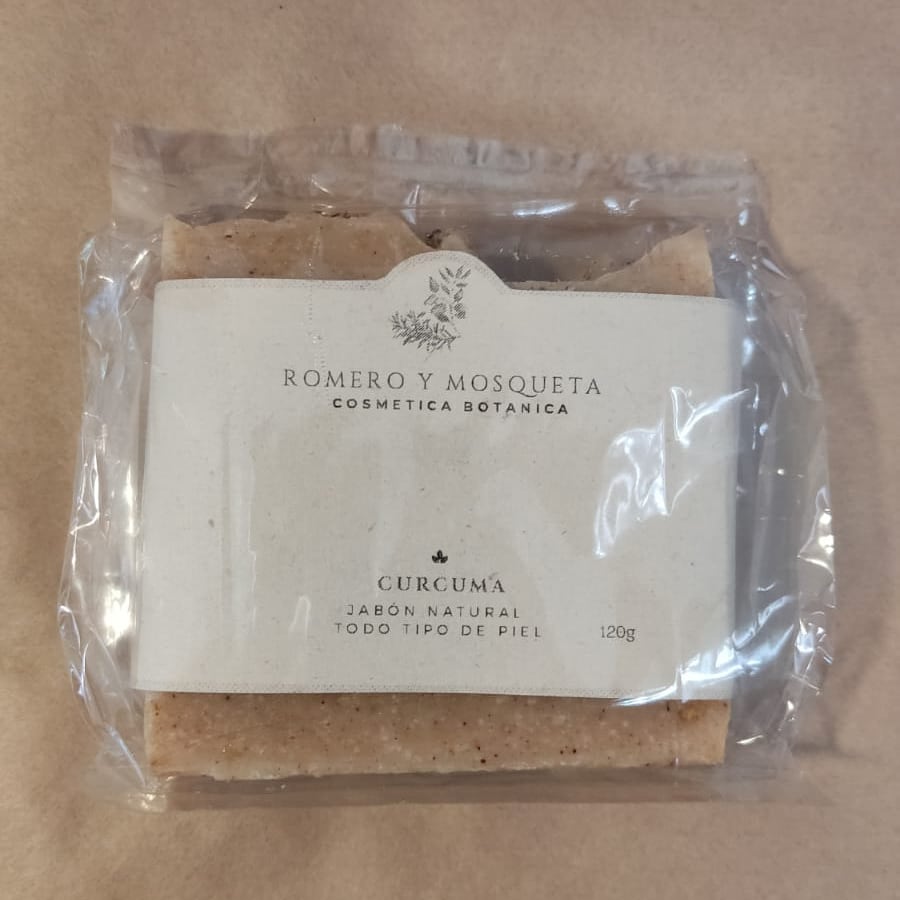 JABÓN CURCUMA 120g - Romero y Mosqueta1
