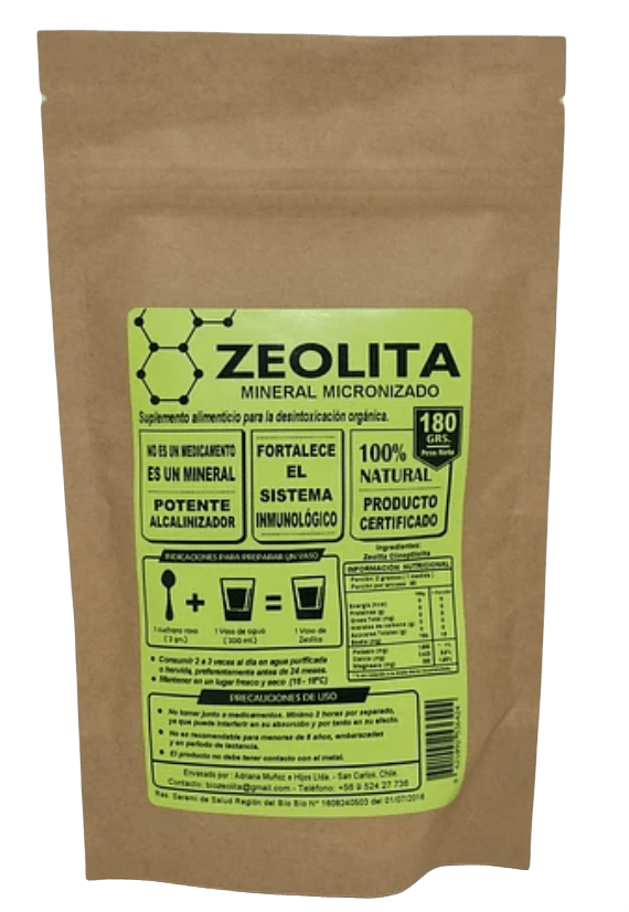 ZEOLITA EN POLVO - 180GR 1